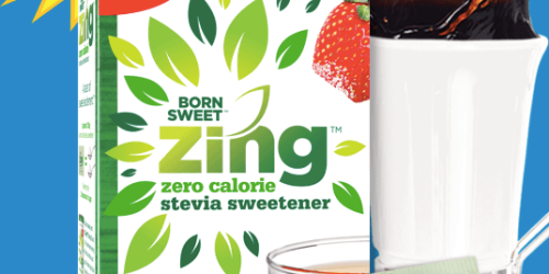 FREE Zing Zero Calorie Stevia Sweetener Sample AND $1.50/1 Coupon