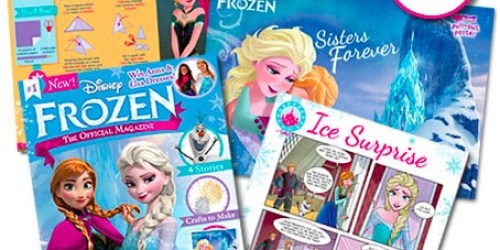 Disney Frozen Magazine Subscription Only $14.50/Year
