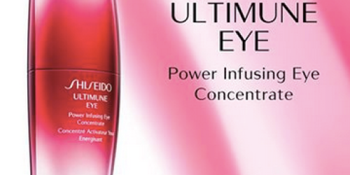 FREE Shiseido Eye Serum Sample – Facebook (1st 2,000 Only)