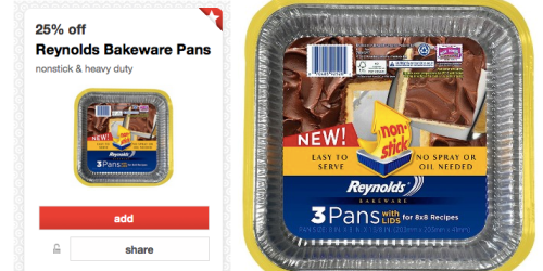 Target: FREE Reynolds Bakeware Pans 3-Pack