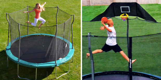 Kmart: 12′ Trampoline w/ Enclosure, Basketball Hoop, Ladder AND Mister Kit Only $199.99 ($459.97 Value)