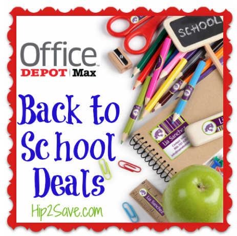 OfficeMax/Depot: Back-to-School Deals 7/12-7/18 • Hip2Save