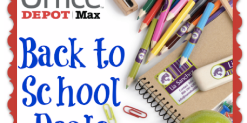OfficeMax/Depot: Back-to-School Deals 7/12-7/18