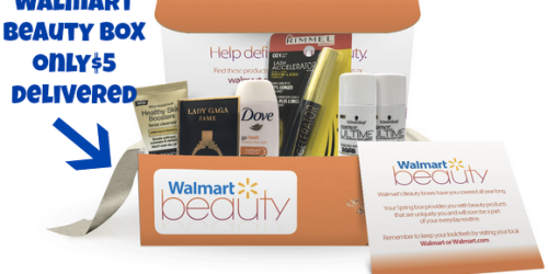 Walmart Beauty Box ONLY $5 Shipped + More