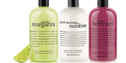 Philosophy Shower Gels ONLY $12 – Regularly $18 (+ FIVE Deluxe Samples w/ $35+ Purchase)