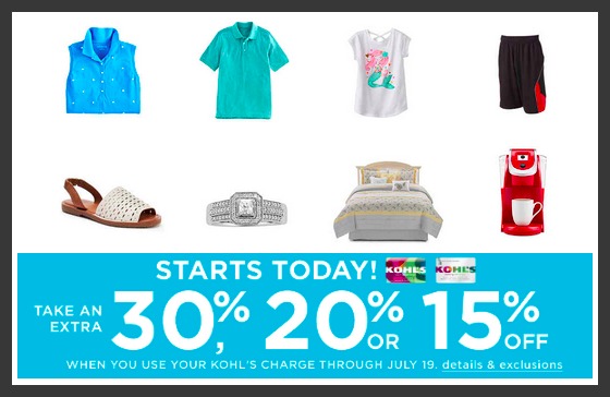 Kohl's Cardholders: Extra 30% Off + FREE Shipping