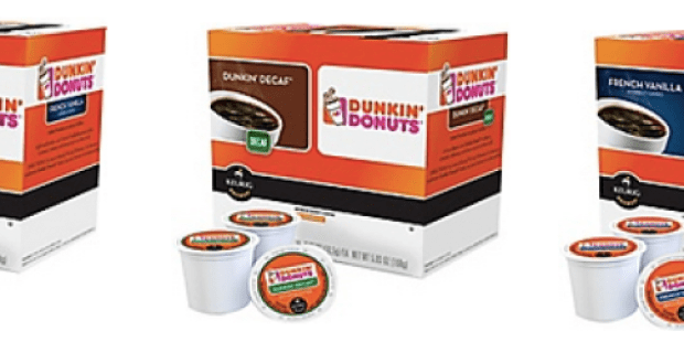 Staples.com: Dunkin’ Donuts K-Cups 39¢ & Eight O’Clock K-Cups Only 33¢ Each (Today Only!)