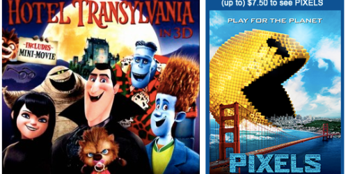 Best Buy: Purchase Hotel Transylvania in 3D $9.99 = FREE $7.50 Movie Cash Toward Admission to Pixels