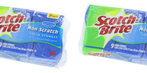 Amazon: 18 Scotch-Brite Non-Scratch Scrub Sponges ONLY $8.98 Shipped (Just 50¢ Each!)