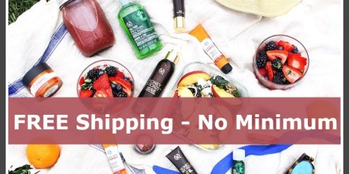 The Body Shop: Free Shipping ANY Order = $4 Shower Gel, $5.60 Fragrance Mists, $6.40 Perfume Oil, & More