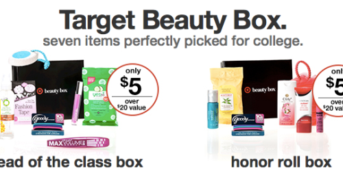 Target Beauty Box ONLY $5 Shipped (Over $20 Value)