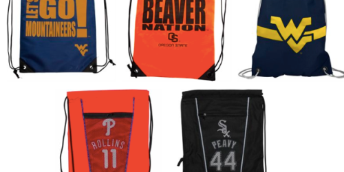 Fanatics.com: Sport’s Team Drawstring Backpacks $3.99 Shipped + More