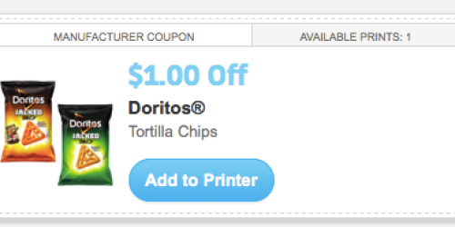 *RARE* $1/2 Doritos Tortilla Chips Coupon = $1.50 Per Bag at Walgreens (Starting July 19th)