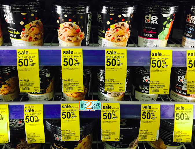 Walgreens Delish Ice Cream 16oz Cartons Only 1.13 Each (NO Coupons Needed!)