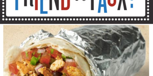 *HOT* Chipotle Buy 1 Get 1 FREE Entree Mobile Coupon (Up to $10 Value)