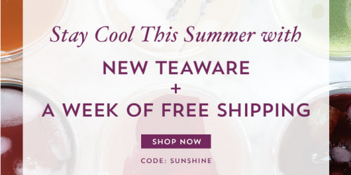 Teavana.com: FREE Shipping on ANY Order