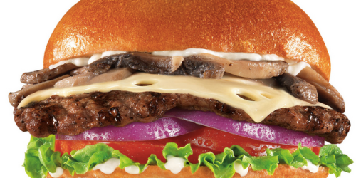 Carl’s Jr: Save $1 on a Mushroom & Swiss All-Natural Burger Combo Purchase