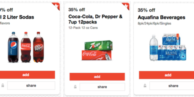 Target: High Value Soda & Water Cartwheels = *HOT* Deals on Soda 12-Packs & MORE