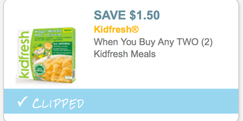 New $1.50/2 ANY Kidfresh Meals Coupon
