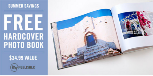 MyPublisher: Free 20-Page Hardcover Photo Book for New Customers – $34.99 Value (Just Pay Shipping)