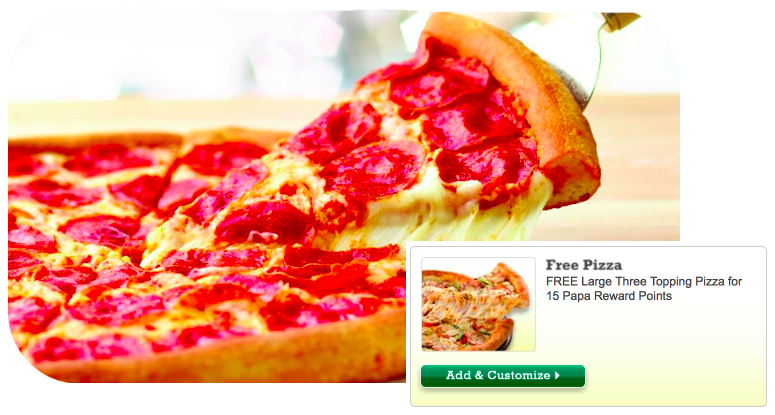 Papa John’s: FREE Large 3-Topping Pizza ONLY 15 Papa Reward Points + More