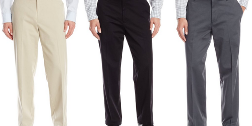 Amazon: Dockers Men’s Signature Performance Relaxed Flat Front Pants Starting at $14.88 (Reg. $58)