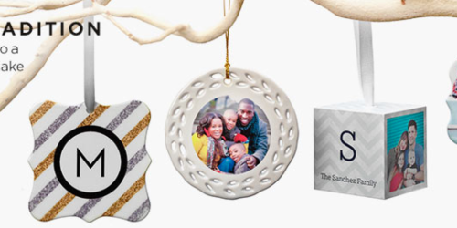Shutterfly: *HOT* Personalized Glass Ornament ONLY $4.99 Shipped (Reg. $24.99!) – Tonight Only