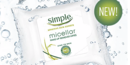 FREE Simple Cleansing Facial Wipes Sample