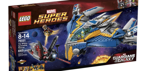 Amazon: LEGO Superheroes The Milano Spaceship Rescue Building Set Only $49.99 Shipped (Reg. $74.99)