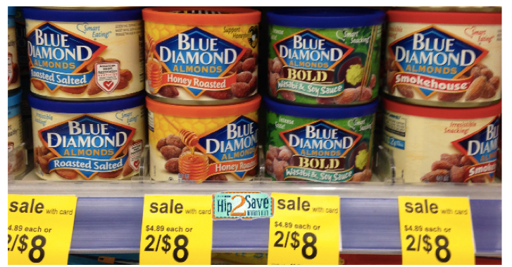 Walgreens: *HOT* Possible Blue Diamond Almonds 6-Oz Cans ONLY $1 ...