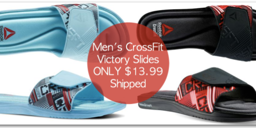 Reebok: 30% Off Sale Items + Free Shipping = CrossFit Victory Slides Only $13.99 Shipped & More