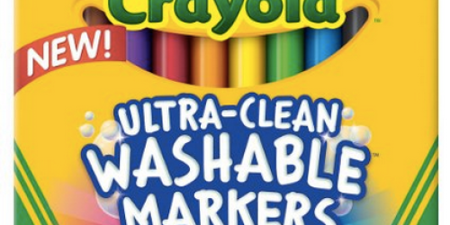 Amazon: Crayola Washable Markers Only $1.97