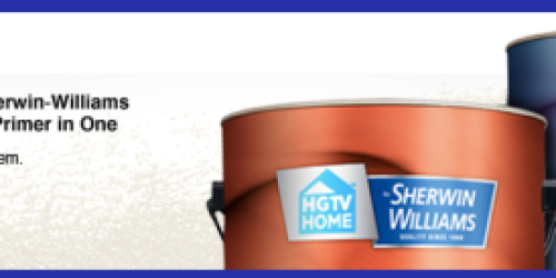Lowe’s: Buy 1 Get 1 Free HGTV HOME by Sherwin Williams Interior and Exterior Paint (TODAY ONLY)