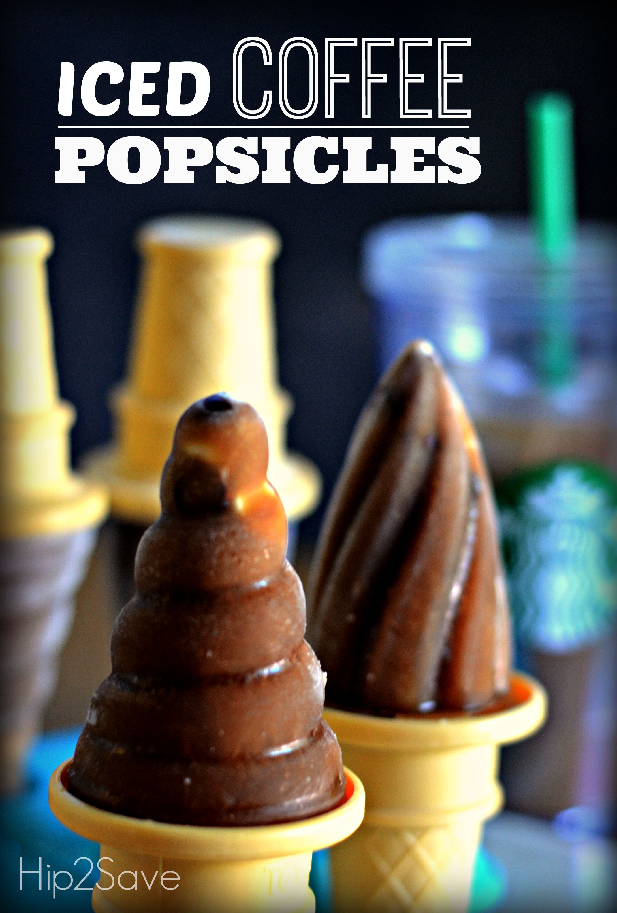 Summer Iced Coffee Popsicles Hip2Save.com