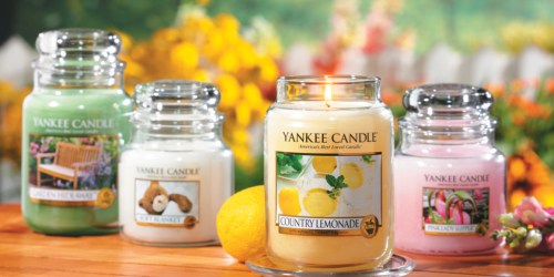 Yankee Candles: Buy 2, Get 1 Free ALL Candles Coupon + 4 for $20 Flameless Fragrances