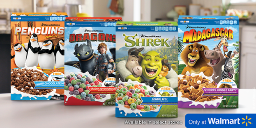 Rare $0.75/2 ANY DreamWorks Cereals Coupon