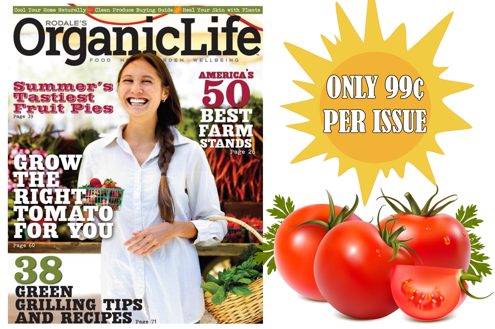 Organic Life Magazine Subscription Only $5.99/Year - Hip2Save