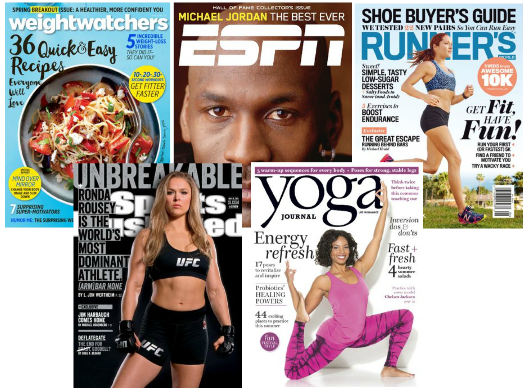 Weekend Magazine Sale Save on Sports Illustrated, ESPN, Runner's World