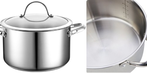 Amazon: Cooks 6-Quart Stainless Steel Stockpot with Cover Only $22.99 (Reg. $49.99)