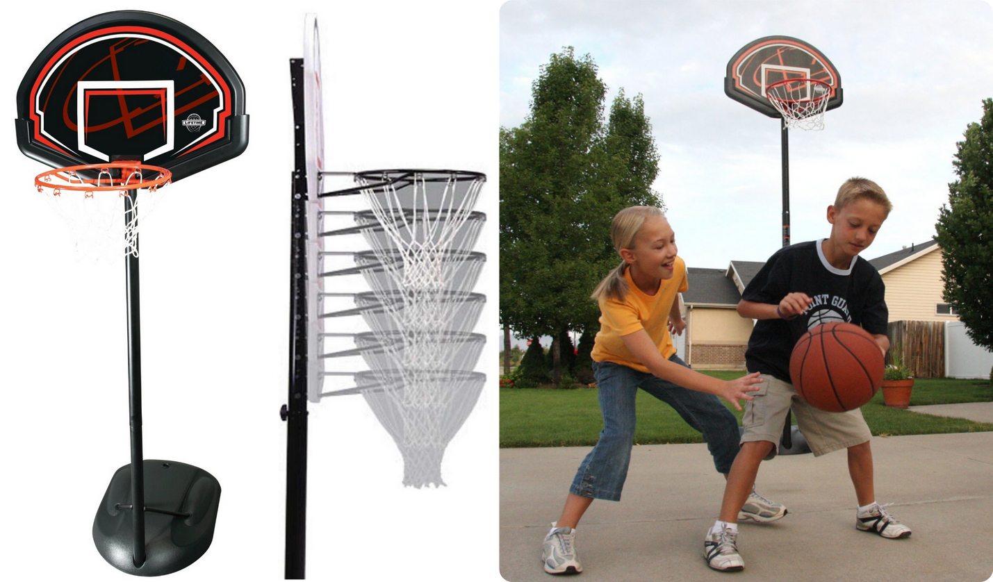 Highly Rated Lifetime Youth Portable Basketball System Only 59 Shipped
