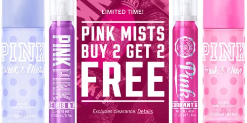 Victoria’s Secret: $5 Pink Body Mists (+ Bra Top, Leggings, Duffle & More $65 Shipped Starting Tonight)