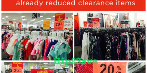 Kohl’s: Extra 20% Off Clearance Items In-Store Only + Add’l Coupons = Great Deals on Apparel & More
