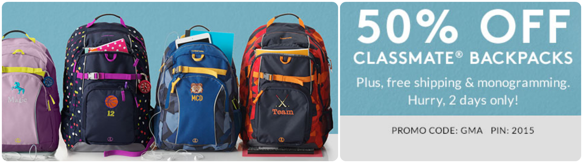 Lands' End: *HOT* Kids' Backpacks Starting at $14.50 Shipped +