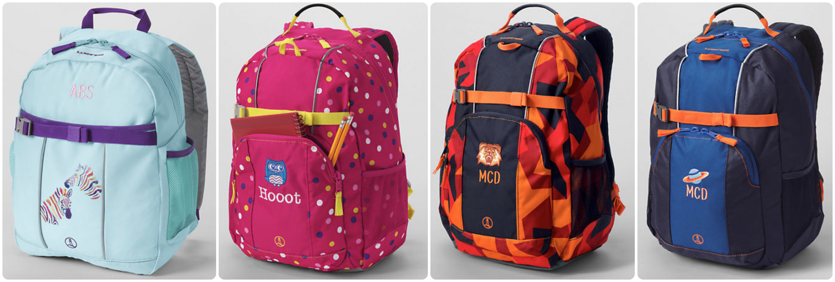 lands end kids luggage