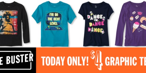 The Children’s Place: Graphic Tees ONLY $3.20 Shipped (Reg. $10.50) – Today Only