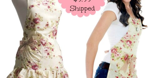 Flirty Aprons: Marilyn Venetian Rose Apron $9.99 Shipped (+ Cute Red Apron Just $8 – Today Only)