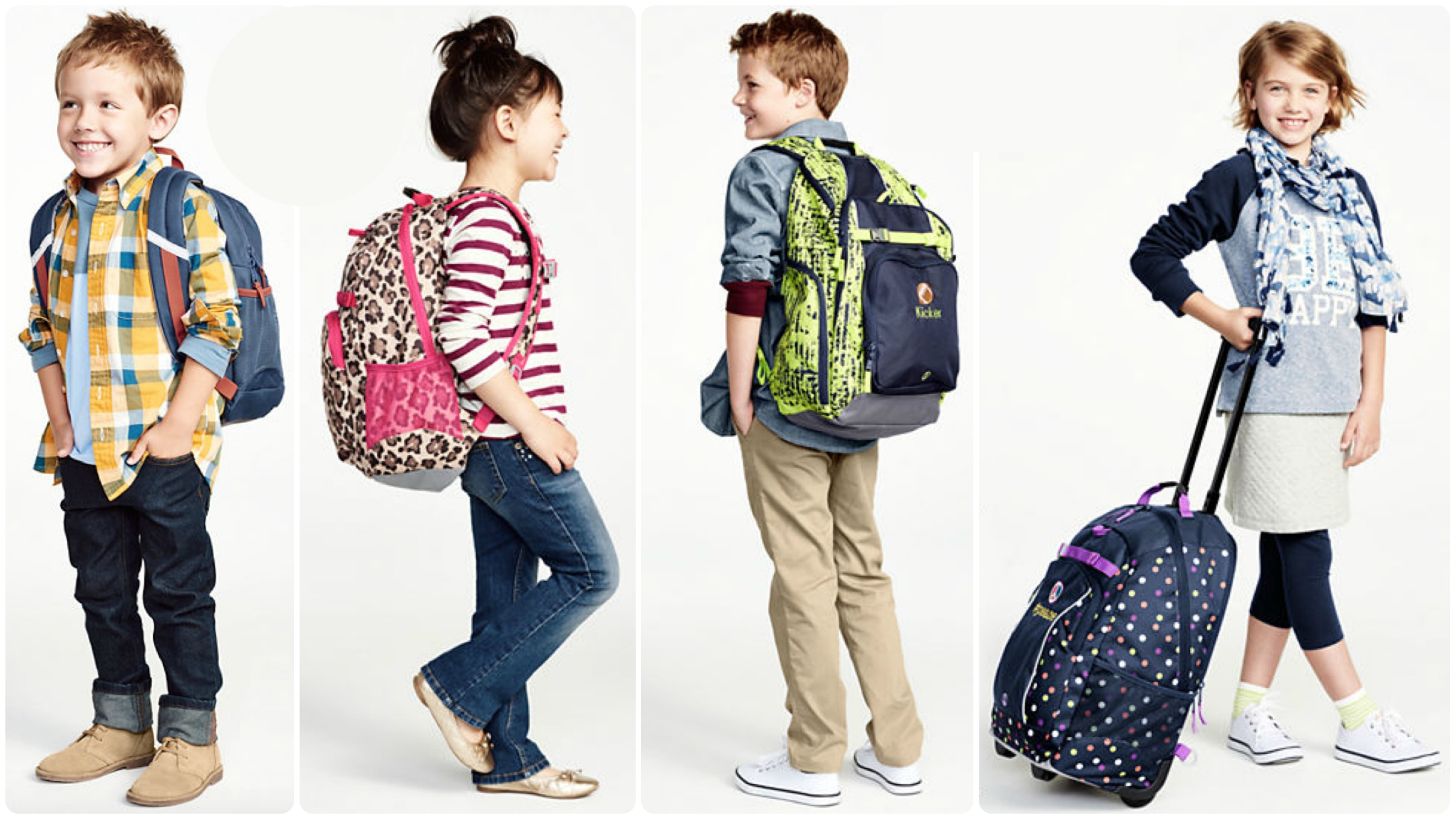 Lands' End Kids' Backpacks w/ FREE Embroidery & Monogramming Starting