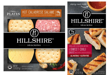 Hillshire snacking products