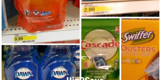 Target: Score 13 Household Items for Only $22.06 (Including Tide, Dawn, Ziploc & More!)
