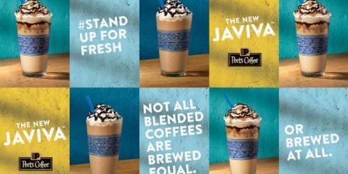 Peet’s Coffee & Tea: 50% Off ALL Iced or Javiva Blended Beverages After 12PM (Valid Thru 8/18) + More